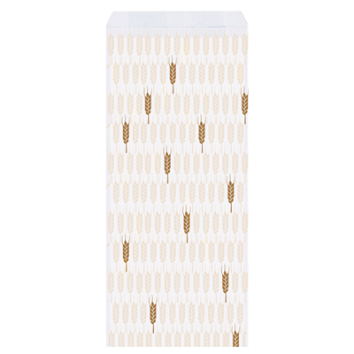SACHETS BOULANGERIE 'CERES' 33 G/M2 14+7x35 CM BLANC CELLULOSE (500 UNITÉ)
