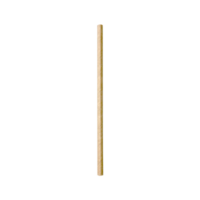 PAILLES DROITES SOUS SACHETS 'PAPER'  Ø0,60x14 CM NATUREL KRAFT (3000 UNITÉ) – Image 2