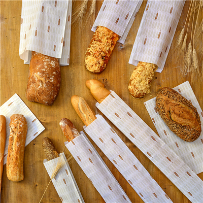 SACHETS BOULANGERIE 'CERES' 40 G/M2 12+7x66 CM BLANC CELLULOSE (100 UNITÉ) – Image 2