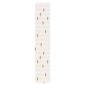 SACHETS BOULANGERIE 'CERES' 40 G/M2 12+7x66 CM BLANC CELLULOSE (100 UNITÉ)