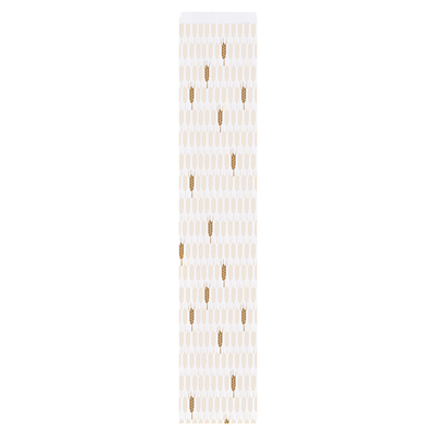 SACHETS BOULANGERIE 'CERES' 40 G/M2 12+7x66 CM BLANC CELLULOSE (100 UNITÉ)