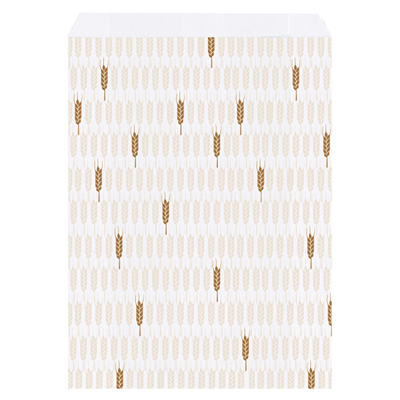 SACHETS BOULANGERIE 'CERES' 33 G/M2 26+8x35 CM BLANC CELLULOSE (250 UNITÉ)