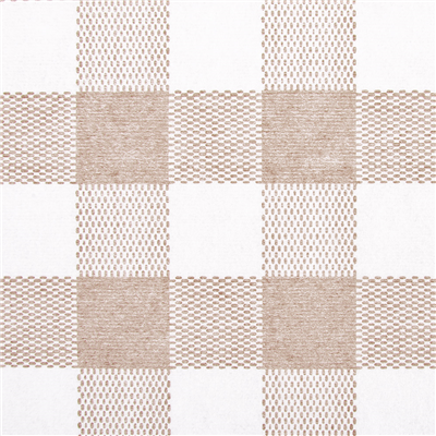 NAPPES PLIAGE M 'LIKE LINEN - VICHY' 70 G/M2 120x120 CM TAUPE SPUNLACE (200 UNITÉ) – Image 3
