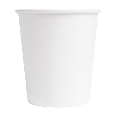GOBELETS BOISSONS CHAUDES 1 PAROI 180 ML 260 + 18 PE G/M2 Ø7,2/5,3x7,8 CM BLANC CARTON (1000 UNITÉ) – Image 2