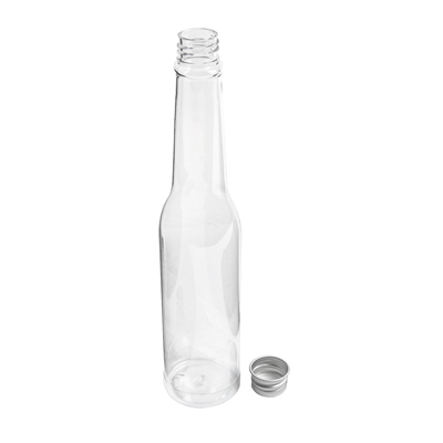 FLACONS AVEC BOUCHON EN ALUMINIUM 180 ML Ø4,3x20,5 CM TRANSPARENT PET (210 UNITÉ) – Image 3