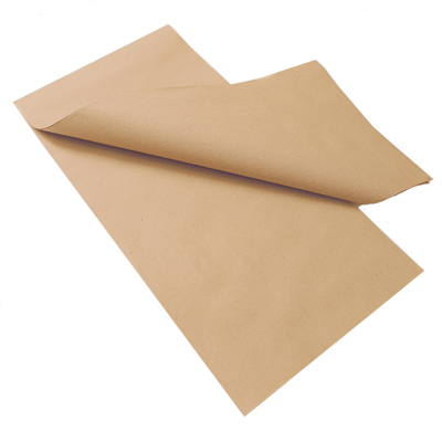 NAPPES PLIAGE M  48 G/M2 120x120 CM NATUREL PAPIER RECYCLÉ (200 UNITÉ)