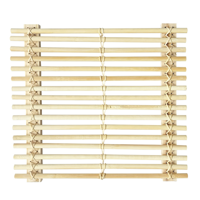 TAPIS DE TABLE DE PRÉSENTATION 35,4x32,5 CM NATUREL BAMBOU (10 UNITÉ)