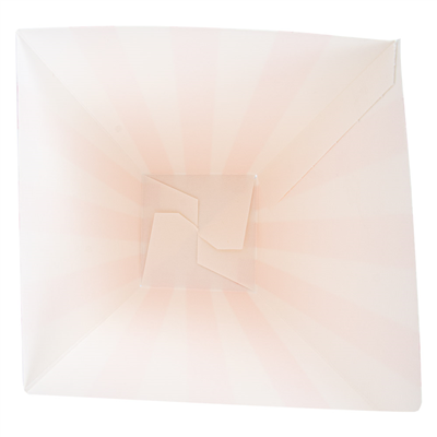RECIPIENTS POP-CORNS 'THEPACK STRIPES' 3 L 230 G/M2 9x14x23 CM BLANC CARTON ONDULÉ NANO-MICRO (600 UNITÉ) – Image 4