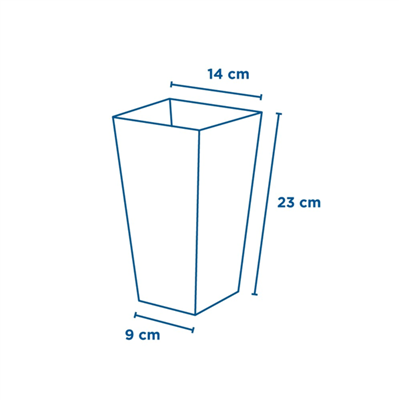 RECIPIENTS POP-CORNS 'THEPACK STRIPES' 3 L 230 G/M2 9x14x23 CM BLANC CARTON ONDULÉ NANO-MICRO (600 UNITÉ) – Image 5