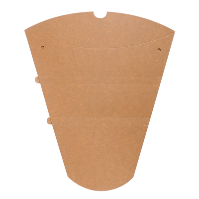 RÉCIPIENTS POUR CRÊPES 250 G/M2 22,5x21,5x4 CM MARRON CARTON (500 UNITÉ) – Image 3