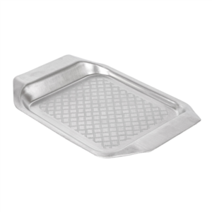 PLATEAU DE SERVICE S 'ARTINOX'  26,2x17,5x2,3 CM ARGENTE INOX (12 UNITÉ)
