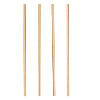 PAILLES SOUS SACHETS 'PAPER'  Ø0,80x20 CM NATUREL KRAFT (3000 UNITÉ) – Image 2