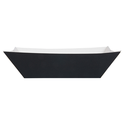 BARQUETTES 'THEPACK' 1440 G 230 G/M2 13,5x8,5x6,2 CM NOIR CARTON ONDULÉ NANO-MICRO (600 UNITÉ) – Image 2