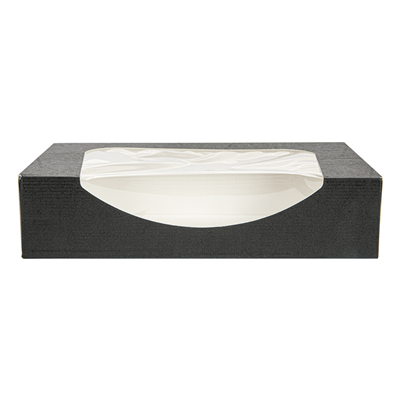 RÉCIPIENTS SUSHI+FÊNETRE 'THEPACK' 230 G/M2 + OPP 19,7x12x4,5 CM NOIR CARTON ONDULÉ NANO-MICRO (400 UNITÉ) – Image 2