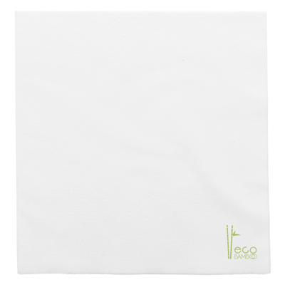 SERVIETTES P. 1/4 'ECO-BAMBOO' 70 G/M2 25x25 CM BLANC BAMBOU (3600 UNITÉ)