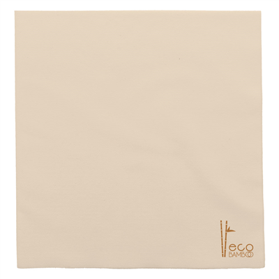 SERVIETTES P. 1/4 'ECO-BAMBOO' 70 G/M2 25x25 CM NATUREL BAMBOU (3600 UNITÉ)