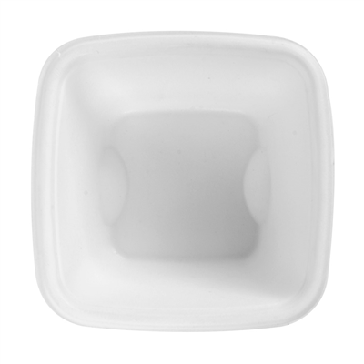 PETITS POTS 'BIONIC' 130 ML 7,7x7,7x4,6 CM BLANC BAGASSE (600 UNITÉ) – Image 3