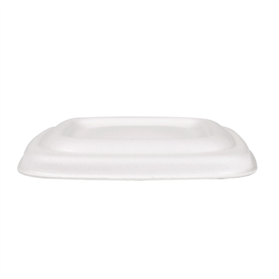 COUVERCLES POUR CODES 253.86/88/90 'BIONIC'  8x8x0,8 CM BLANC BAGASSE (600 UNITÉ) – Image 2