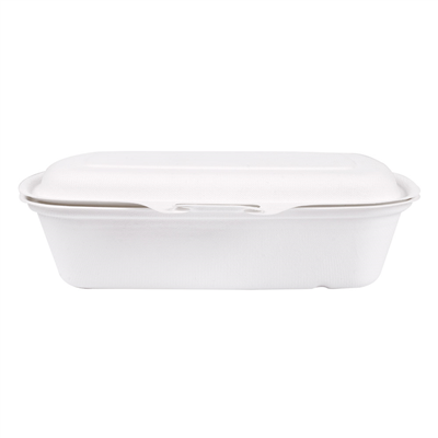 COQUILLES 'BIONIC' 900 ML 22,4x14x6 CM BLANC BAGASSE (400 UNITÉ) – Image 3