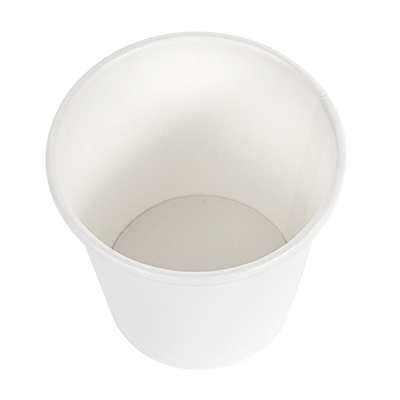 PETITS POTS 105 ML (3,5 oz) 210 + 18 PE G/M2 Ø6/4,5x5,8 CM BLANC CARTON (1000 UNITÉ) – Image 3