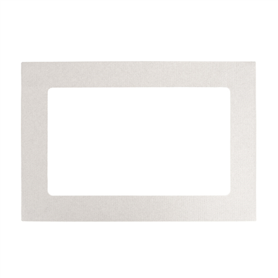 COUVERCLES AVEC FENÊTRE POUR COD. 254.71 'THEPACK'  250 G/M2 22x15x2 CM BLANC CARTON NANO-MICRO (50 UNITÉ) – Image 3