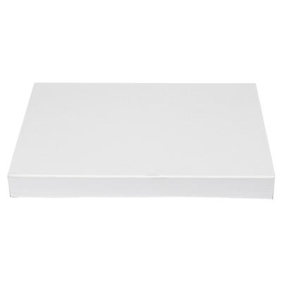COUVERCLES SANS FENÊTRE POUR COD.254.71 'THEPACK'  250 G/M2 22x15x2 CM BLANC CARTON NANO-MICRO (50 UNITÉ) – Image 3
