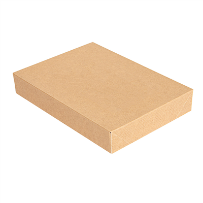 COUVERCLES SANS FENÊTRE POUR COD.254.78 'THEPACK'  240 G/M2 11x15x2 CM NATUREL CARTON NANO-MICRO (200 UNITÉ)