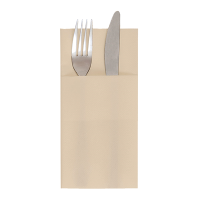 SERVIETTES KANGOUROU 'ECO-BAMBOO' 70 G/M2 40x40 CM NATUREL BAMBOU (700 UNITÉ)