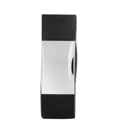 BOÎTES SANDWICH AVEC FENÊTRE 'THEPACK'  230 G/M2 + OPP 12,4x12,4x5,5 CM NOIR CARTON ONDULÉ NANO-MICRO (500 UNITÉ) – Image 2