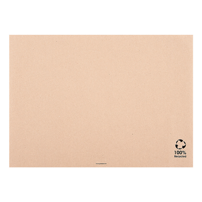 SETS DE TABLE XL - RECYCLÉS  48 G/M2 35x50 CM NATUREL PAPIER (2000 UNITÉ)