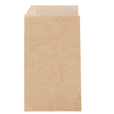 PAPIER INGRAISSABLES OUVERT 2 CÔTÉS  32 G/M2 13x22 CM NATUREL PARCH.INGRAISSABLE (500 UNITÉ)