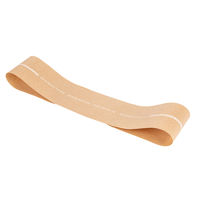 BANDE SANITAIRE DEGRADABLE "WC"  48 G/M2 62x6,5 CM NATUREL KRAFT (1000 UNITÉ) – Image 3