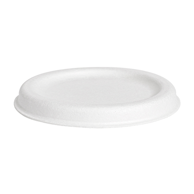 MINI POTS + COUVERCLES 'BIONIC' 30 ML Ø 6,2x2+0,7 CM BLANC BAGASSE (1000 UNITÉ) – Image 6