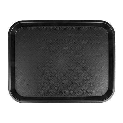 PLATEAU FAST FOOD  27,5x35,5 CM NOIR PP (1 UNITÉ) – Image 3