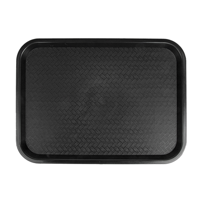 PLATEAU FAST FOOD  30,4x41,4 CM NOIR PP (1 UNITÉ) – Image 3