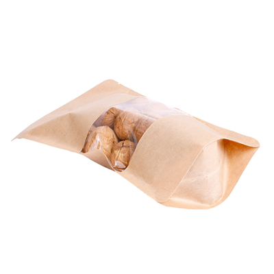 SACS AUTO-FERMETURE 500 GR 45 + 13 PET + 27 CPP G/M2 16+4x27 CM NATUREL KRAFT (500 UNITÉ) – Image 4