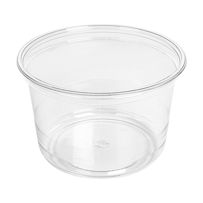 POTS TRAITEUR 500 ML Ø11,7x7,6 CM TRANSPARENT RPET (576 UNITÉ)