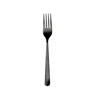FOURCHETTES A DESSERT 'OSLO'  18,2 CM NOIR ACIER (12 UNITÉ)