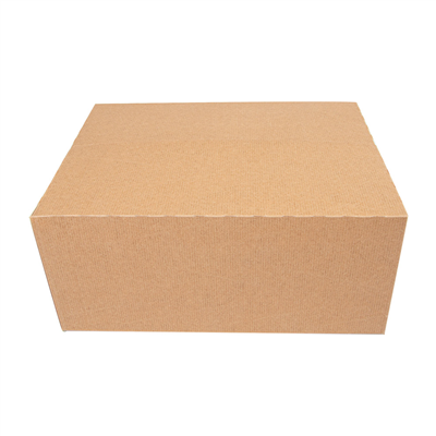 BOÎTES REPAS À EMPORTER 'THEPACK' 5 L 310 G/M2 26x20,5x11,3 CM NATUREL CARTON ONDULÉ NANO-MICRO (150 UNITÉ) – Image 2