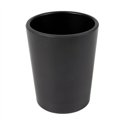 GOBELETS 'ASAMI WARE' 240 ML Ø 7,5x9,2 CM NOIR MÉLAMINE (6 UNITÉ)