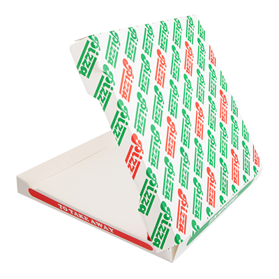 BOÎTES PIZZA 'THEPACK' 330 G/M2 46x46x5 CM BLANC CARTON ONDULÉ MICROCANAL (50 UNITÉ) – Image 4