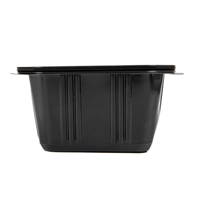 RÉCIPIENT 500 ML 13,9x11,8x7 CM NOIR PP (1200 UNITÉ) – Image 2