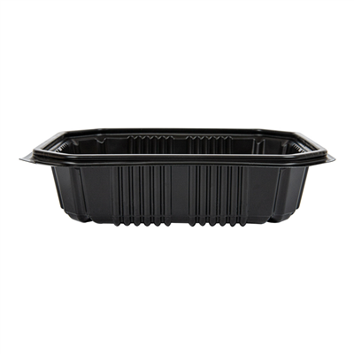 RÉCIPIENT 750 ML 19,4x16,4x4,8 CM NOIR PP (600 UNITÉ) – Image 3