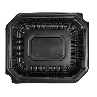 RÉCIPIENT 750 ML 19,4x16,4x4,8 CM NOIR PP (600 UNITÉ) – Image 4