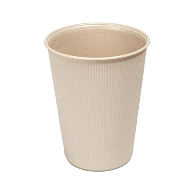 GOBELETS RÉUTILISABLES BOISSONS CHAUDES  250 ML Ø 8x9,3 CM NATUREL PP (264 UNITÉ)