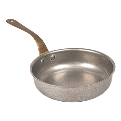 MINI POÊLE 'ARTINOX' 400 ML Ø 13,5x3,75 CM ARGENTE INOX (1 UNITÉ)