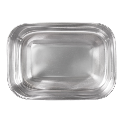 RÉCIPIENT AVEC COUVERCLE 'ARTINOX' 1300 ML 18x13x6 CM ARGENTE INOX + LDPE (12 UNITÉ) – Image 4