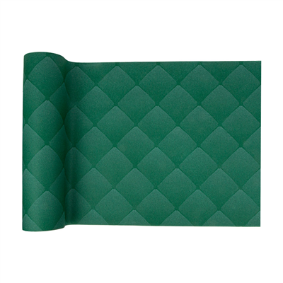 "TÊTE-À-TÊTE" PRÉ. 120CM (20 FEU.) 'RHOMBUS' 55 G/M2 0,40x24 M VERT JAGUAR AIRLAID (6 UNITÉ) – Image 2