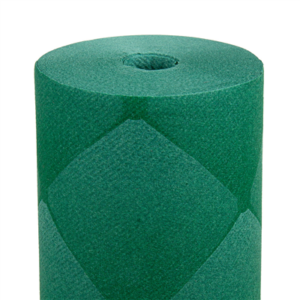 "TÊTE-À-TÊTE" PRÉ. 120CM (20 FEU.) 'RHOMBUS' 55 G/M2 0,40x24 M VERT JAGUAR AIRLAID (6 UNITÉ)