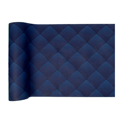 "TÊTE-À-TÊTE" PRÉ. 120CM (20 FEU.) 'RHOMBUS' 55 G/M2 0,40x24 M BLEU MARINE AIRLAID (6 UNITÉ) – Image 2